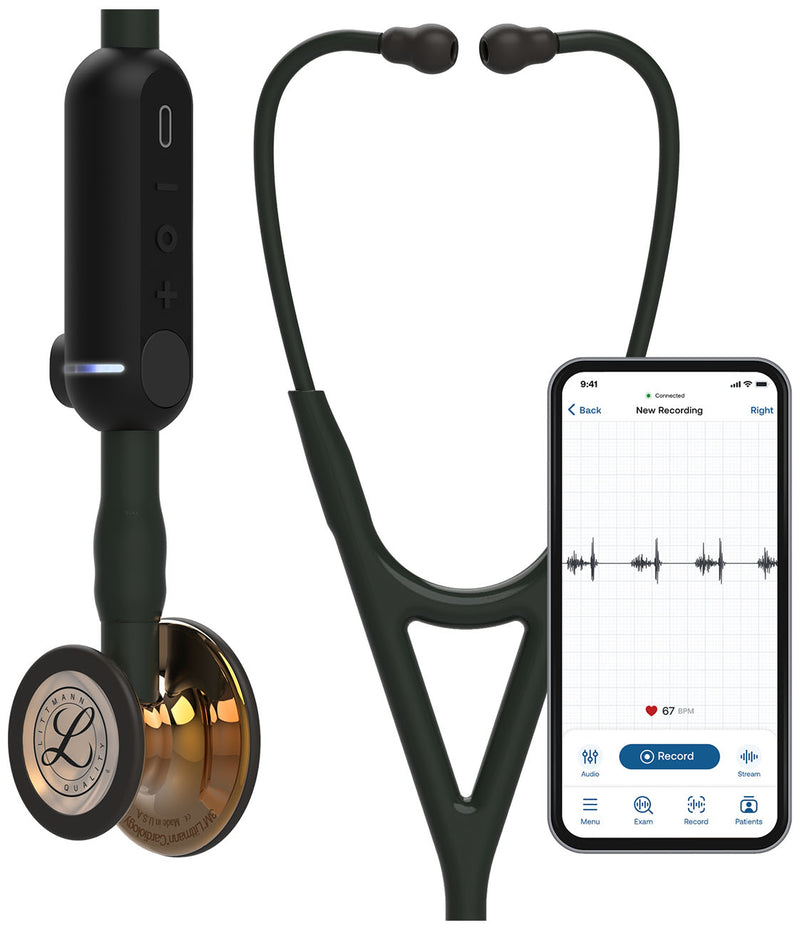 3M Littmann Core Digital Stethoscope - Advanced Digital Technology, High-Precision Acoustic Performance, Bluetooth Connectivity