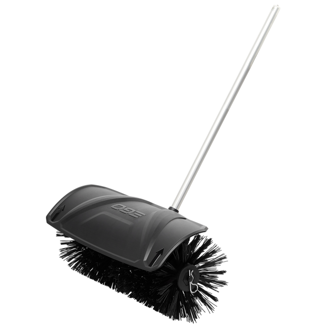 EGO BBA2100 Bristle Brush Attachment for EGO 56-Volt Lithium-ion Multi-Head System - Durable Cleaning, Interchangeable Head, Versatile Yard Maintenance