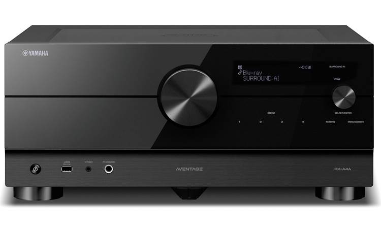 Yamaha RX-A4A 5.2-channel Home Theater Receiver - Wi-Fi®, Bluetooth®, Apple AirPlay® 2, Amazon Alexa Compatibility - Immersive Sound, Advanced Connectivity